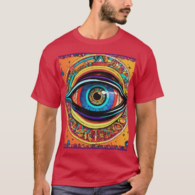 Das unblinkende Auge der Kreatur T-Shirt (Vorderseite)