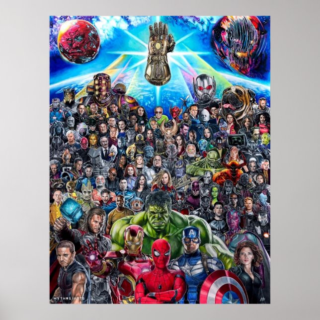 Das unendliche Saga Poster (Vorne)