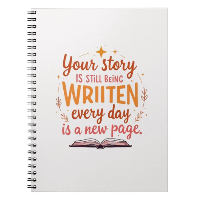 Das ungeschriebene Kapitel: Kunst des Buches und d Notizblock (Vorderseite)