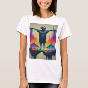 Das Unifying Mix: DJ Bridge Builder T-Shirt. T-Shirt