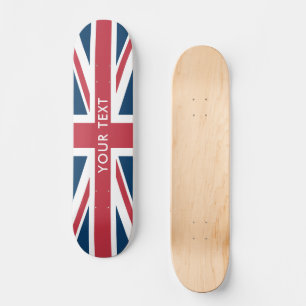 Das Union Jack britische Flagge Skateboard