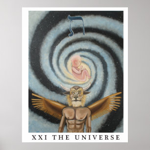 Das Universum - 22" x 28" Plakat
