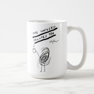 Das Universum begrüßt Sie - Victore Kaffee-Tasse Kaffeetasse