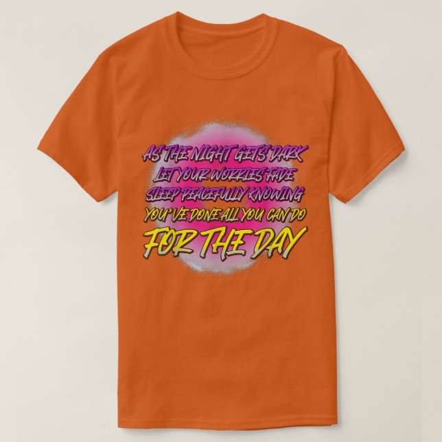 Das Universum besteht aus - Science Spaß zitiert S T-Shirt (Design vorne)