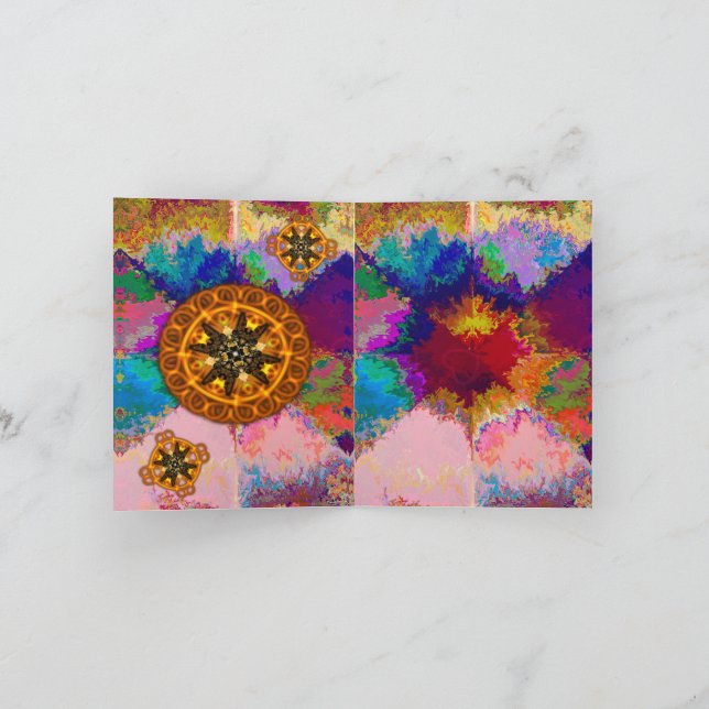 das Universum Einladung (Innenseite)