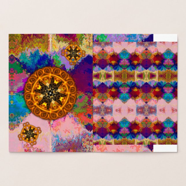 das Universum Folienkarte (Innenseite)