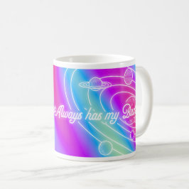 Das Universum hat immer meinen Rücken Kaffeetasse