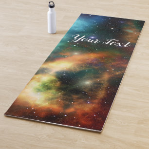 Das Universum Ihr Text Yogamatte