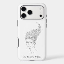 Das Universum im Inneren Minimalistische Telefonhü