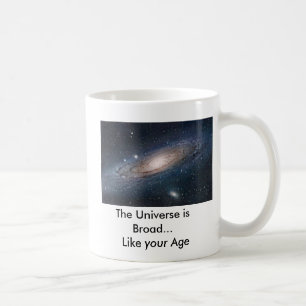 Das Universum ist… breit Kaffeetasse