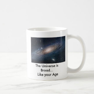 Das Universum ist… breit Kaffeetasse