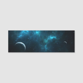 Das Universum Namensschild