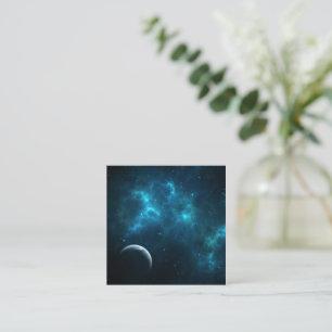 Das Universum Quadratische Visitenkarte