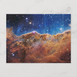 Das Universum über James Webb Telescope Postkarte