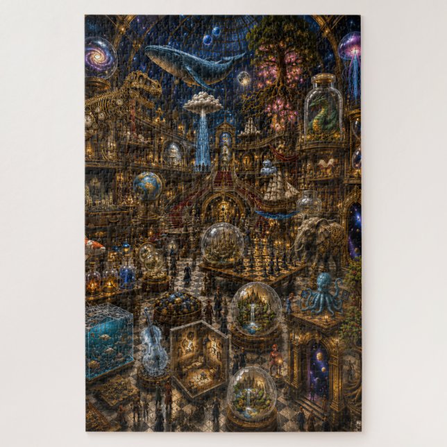 Das Unmögliche Museum – Premium 1000-Teile-Fantasy (Vertikal)