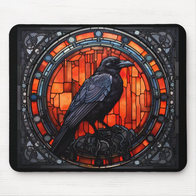 Das unscharfe, verkettete Glas Mousepad (Vorne)