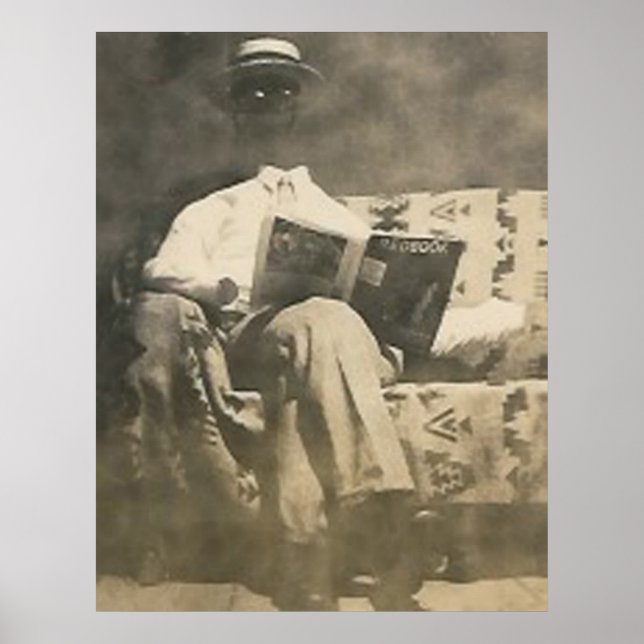 Das unsichtbare Menschenplakat Poster (Vorne)