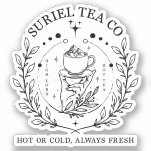 Das Unternehmen ACOTAR Velaris 2WH1 von Suriel Tea Aufkleber