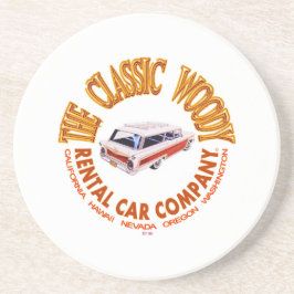 Das Unternehmen Classic Woody Rental Car Getränkeuntersetzer