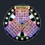 Das ursprüngliche Bingo Bango Dartscheibe<br><div class="desc">Das perfekte Dartboard für Bingofans, Spiele und Brettspiele! Viel Spaß!</div>