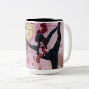 Das ursprüngliche Yoga-Mädchen 2 tonte Tasse