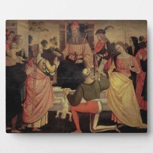 Das Urteil Solomon Fotoplatte