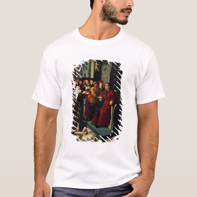 Das Urteil von Cambyses, 1498 T-Shirt (Vorderseite)
