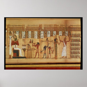 Das Urteil von Osiris, Detail Poster