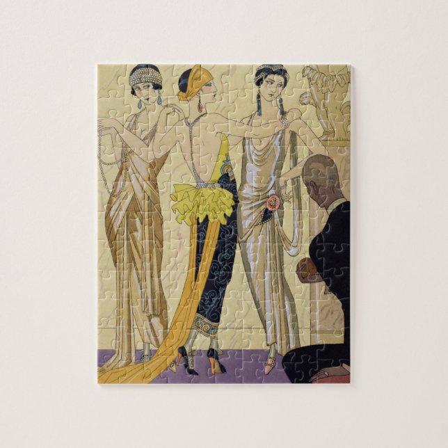 Das Urteil von Paris, 1920-30 (pochoir Druck) (Vertikal)
