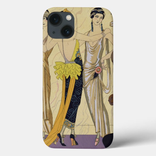 Das Urteil von Paris, 1920-30 (pochoir Druck) Case-Mate iPhone Hülle (Rückseite)