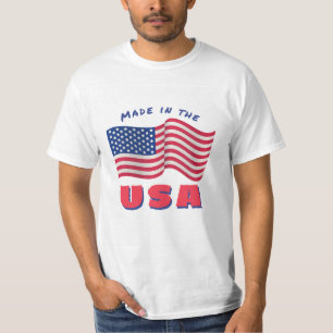 Das USA-Flaggen-Design T-Shirt