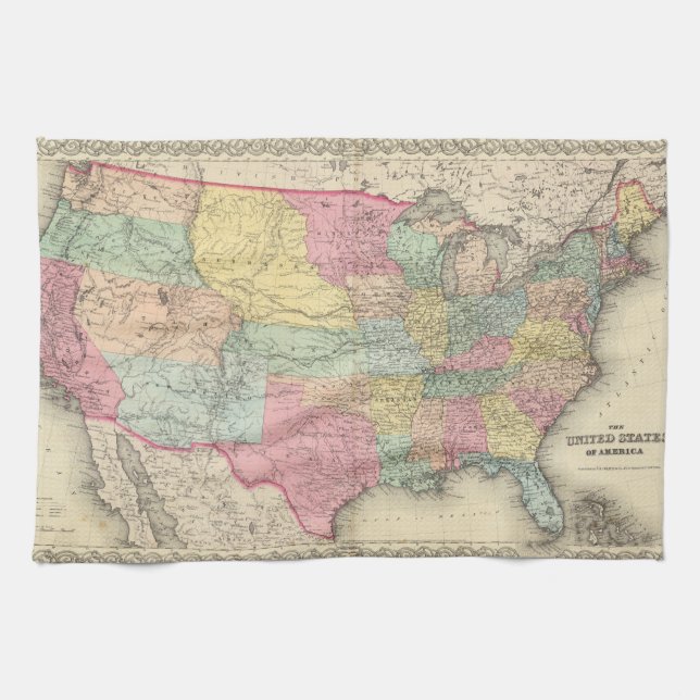 Das USA Handtuch (Horizontal)