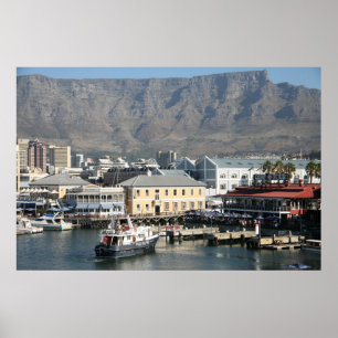 DAS V U. EIN WATERFRONT-CAPETOWN-SOUTH AFRIKA POSTER