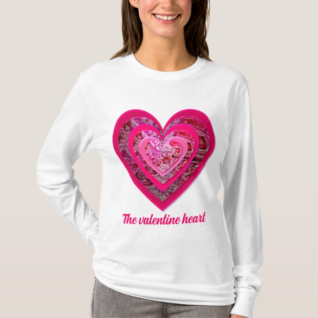 Das Valentinherz T-Shirt (Vorderseite)