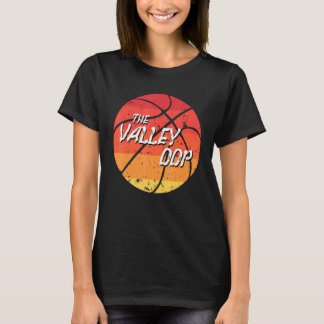 Das Valley Oop Basketball Retro Sunset T-Shirt
