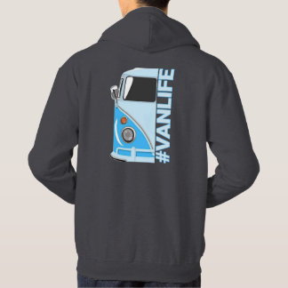 Das Van Life. Camping und Surfen. Unisex Hoodie