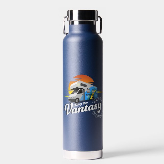 Das Vantacy-Leben in Campervan | Trinkflasche (Vorne)