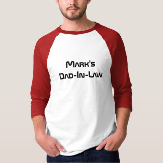 Das Vater-In-Gesetz des Kennzeichens T-Shirt