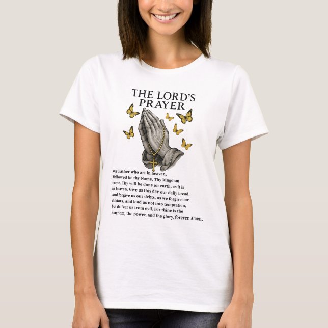 Das Vaterunser T-Shirt (Vorderseite)