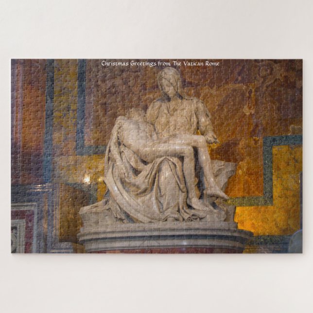 Das Vatikan Rom Italien. Jigsaw Puzzle (Horizontal)