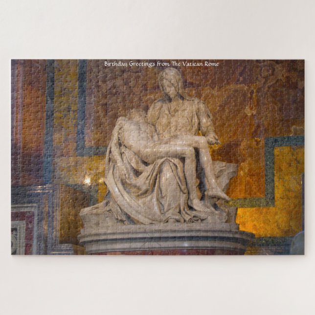 Das Vatikan Rom Italien. Jigsaw Puzzle (Horizontal)