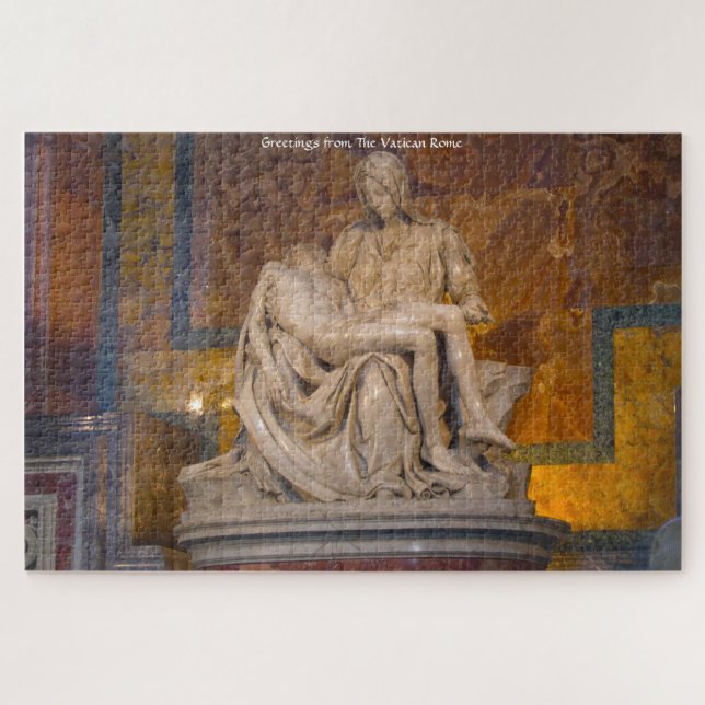 Das Vatikan Rom Italien. Jigsaw Puzzle (Horizontal)