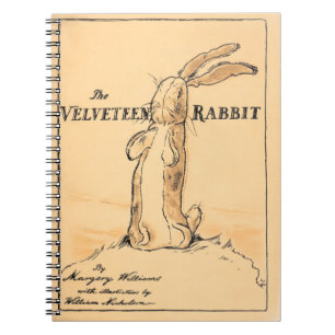 Das Velveteen-Kaninchen - Buchabdeckung Notizblock