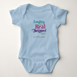 "Das Velveteen Kaninchen" - individualisierbarer I Baby Strampler