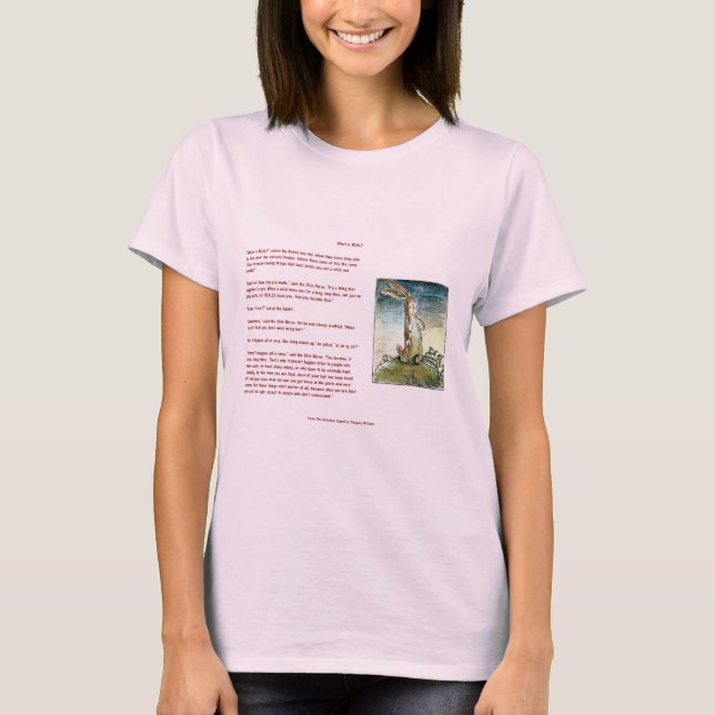 Das Velveteen Rabbit - Was ist real? T T-Shirt (Vorderseite)