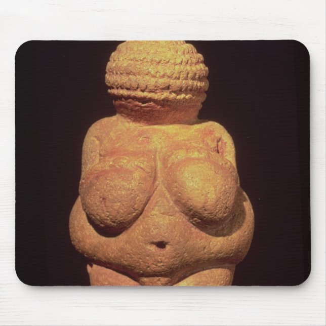 Das Venus von Willendorf, Ergiebigkeits-Symbol Mousepad (Vorne)