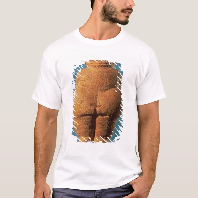 Das Venus von Willendorf T-Shirt (Vorderseite)