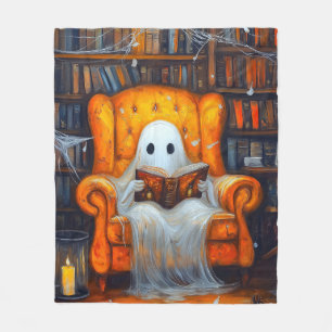Das verborgene Geist Gemütliches Halloween-Bibli Fleecedecke