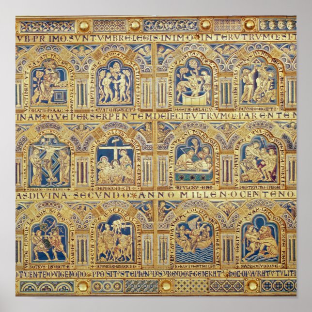 Das Verdun Altar, dekorativ dargestellt Poster (Vorne)