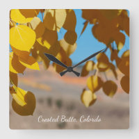 Das Verfärben der Espen in Crested Butte